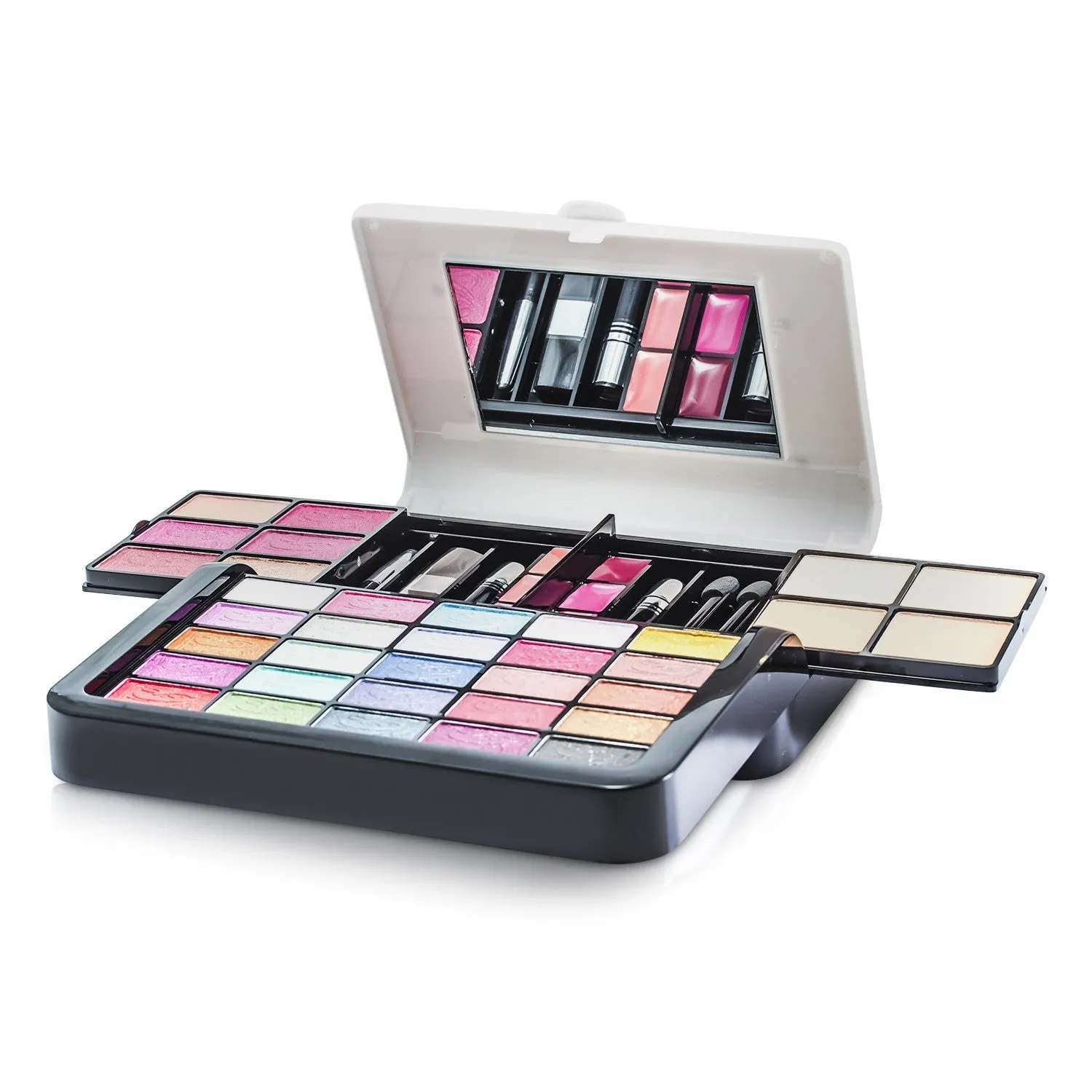 Cameleon MakeUp Kit G1697 (25x EyeShadow. 6x Blusher. 4x Compact Powder. 6x Lipgloss. 1x Mascara) - 1