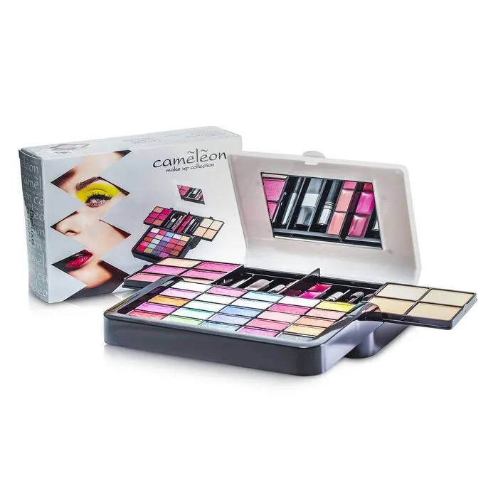 Cameleon MakeUp Kit G1697 (25x EyeShadow. 6x Blusher. 4x Compact Powder. 6x Lipgloss. 1x Mascara) - 1