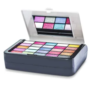 Cameleon MakeUp Kit G1697 (25x EyeShadow. 6x Blusher. 4x Compact Powder. 6x Lipgloss. 1x Mascara) - 1
