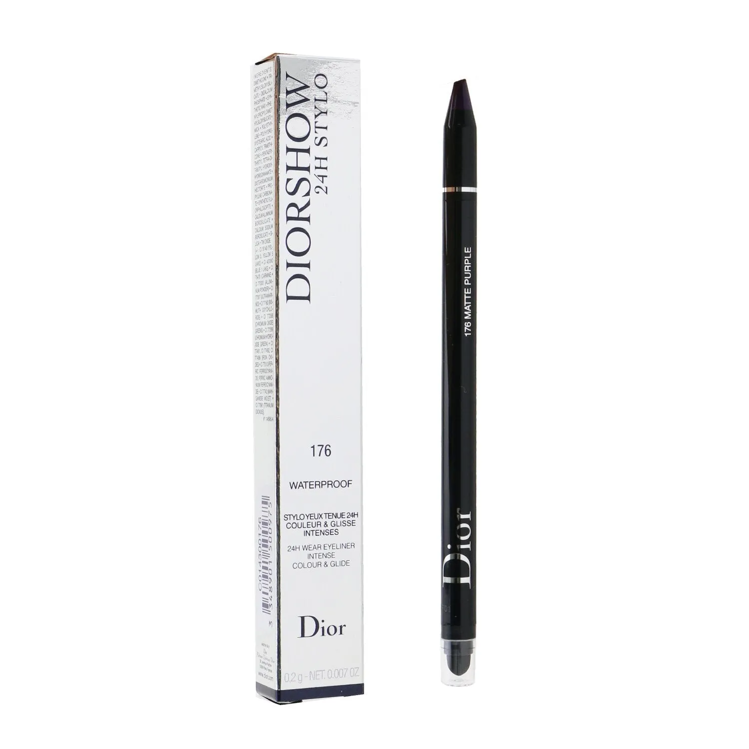 Christian Dior Diorshow 24H Stylo Waterproof Eyeliner - # 296 Matte Blue