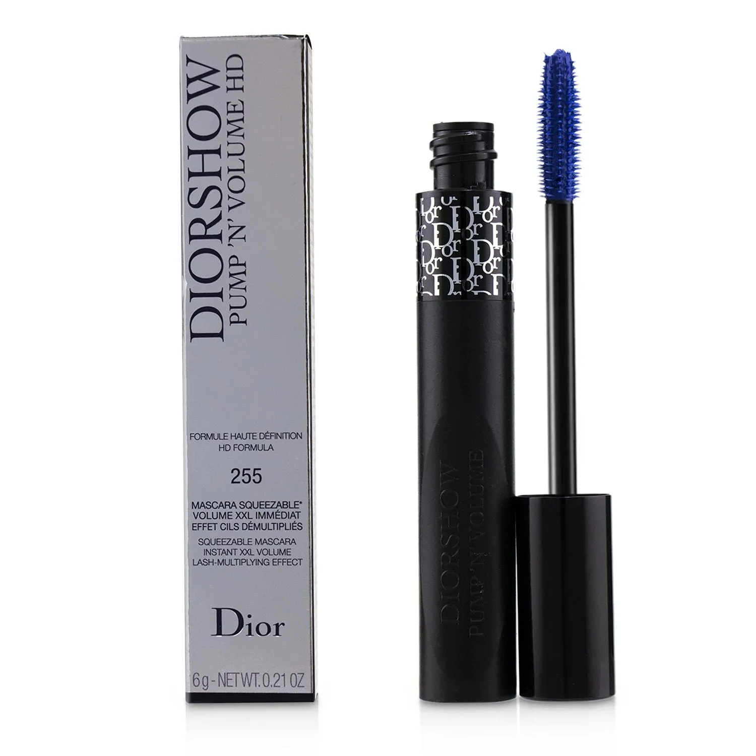 Christian Dior Diorshow Pump N Volume HD Mascara - # 255 Blue Pump  6g/0.21oz
