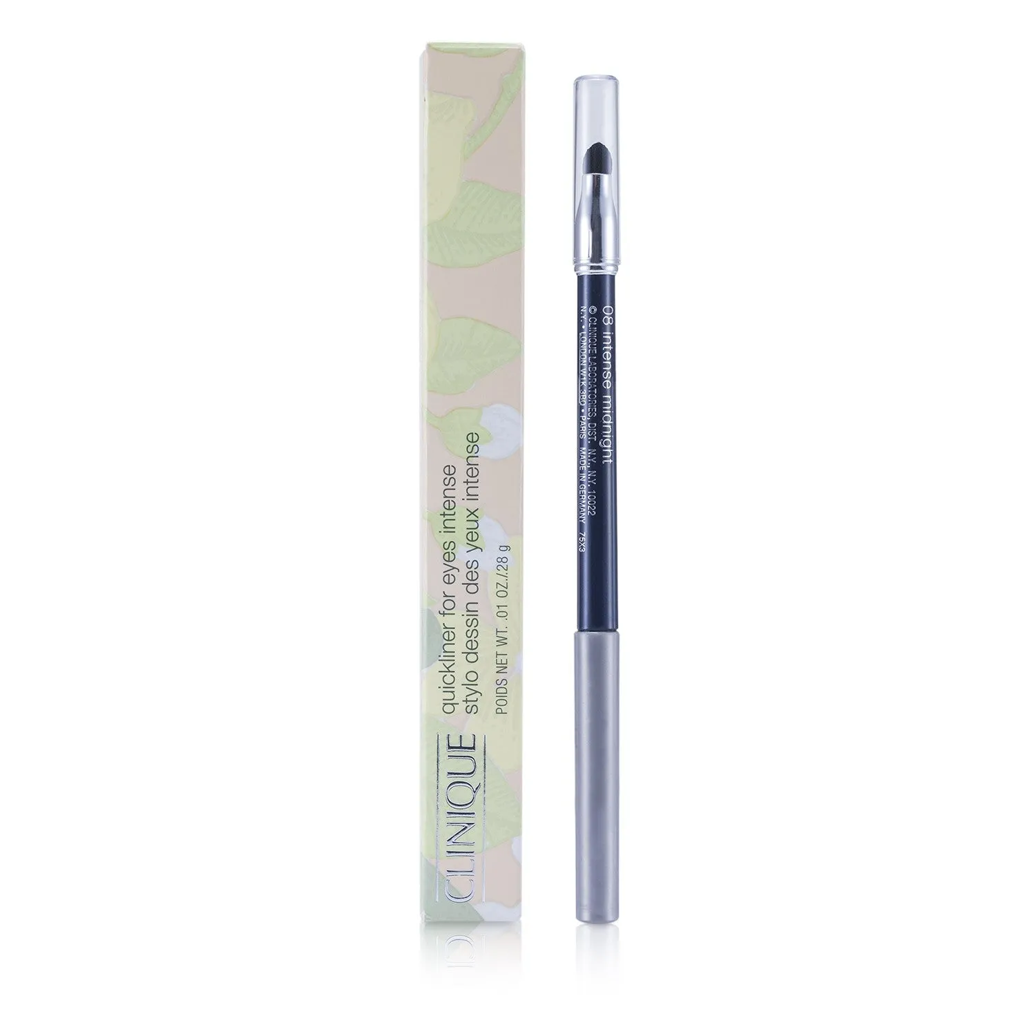 Clinique Quickliner For Eyes Intense - # 01 Intense Black  0.28g/0.01oz