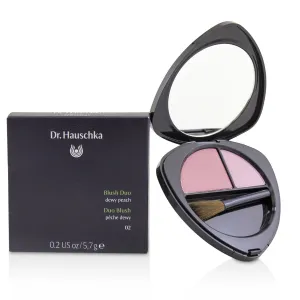 Dr. Hauschka Blush Duo - # 02 Dewy Peach  5.7g/0.2oz