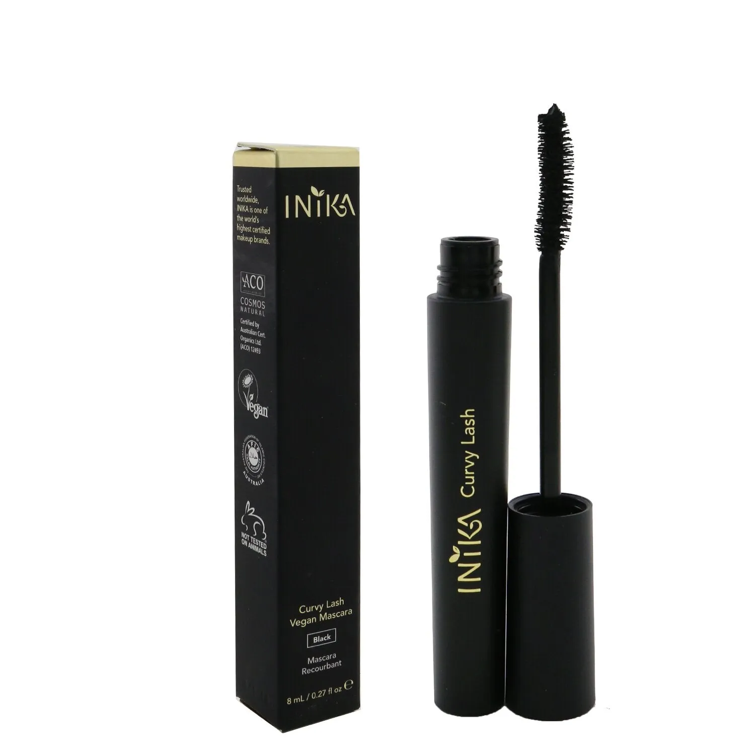 INIKA Organic Curvy Lash Vegan Mascara - # Blue  8ml/0.27oz