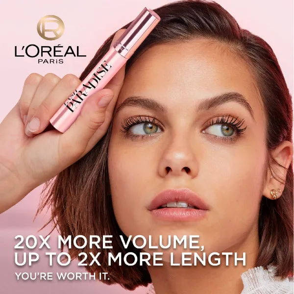 Lash Paradise 24 Hour. Volumizing and Lengthening Black Mascara- Washable