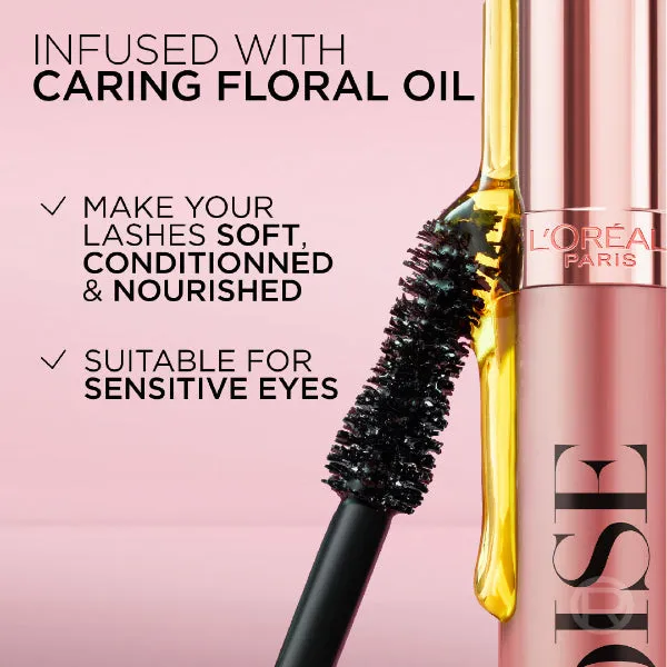 Lash Paradise 24 Hour. Volumizing and Lengthening Black Mascara- Washable