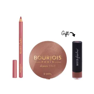 Little Round Pot Blush   Lip Liner Contour Edition   FREE Lipstick