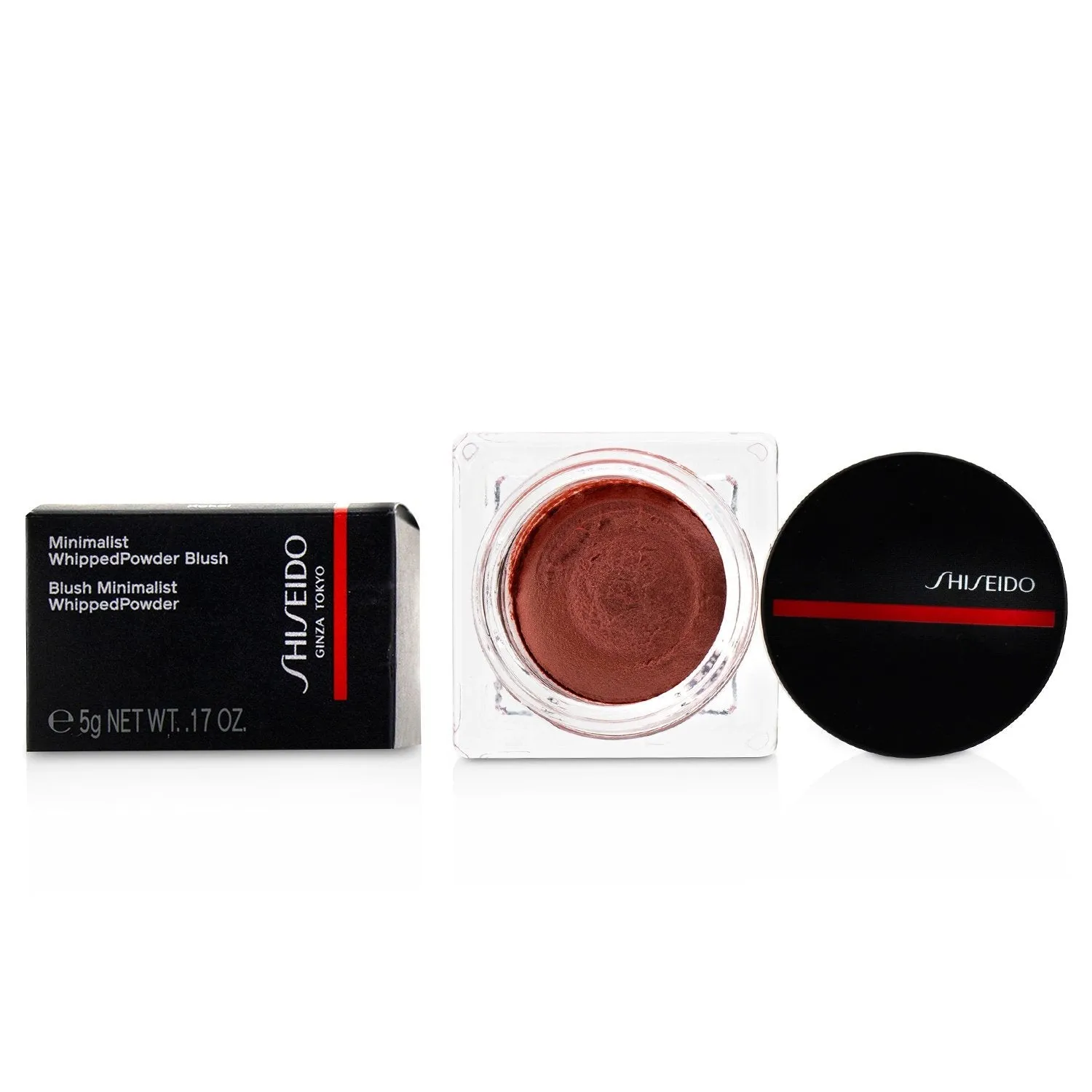 Shiseido Minimalist WhippedPowder Blush - # 03 Momoko (Peach)  5g/0.17oz