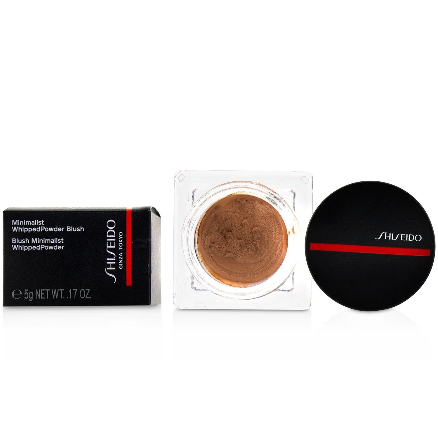 Shiseido Minimalist WhippedPowder Blush - # 03 Momoko (Peach)  5g/0.17oz