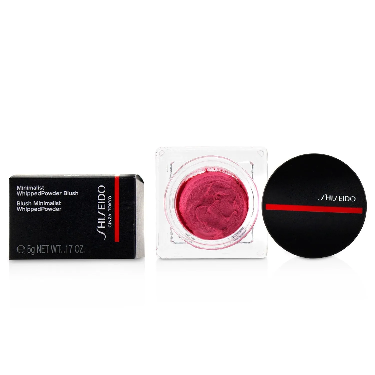 Shiseido Minimalist WhippedPowder Blush - # 03 Momoko (Peach)  5g/0.17oz
