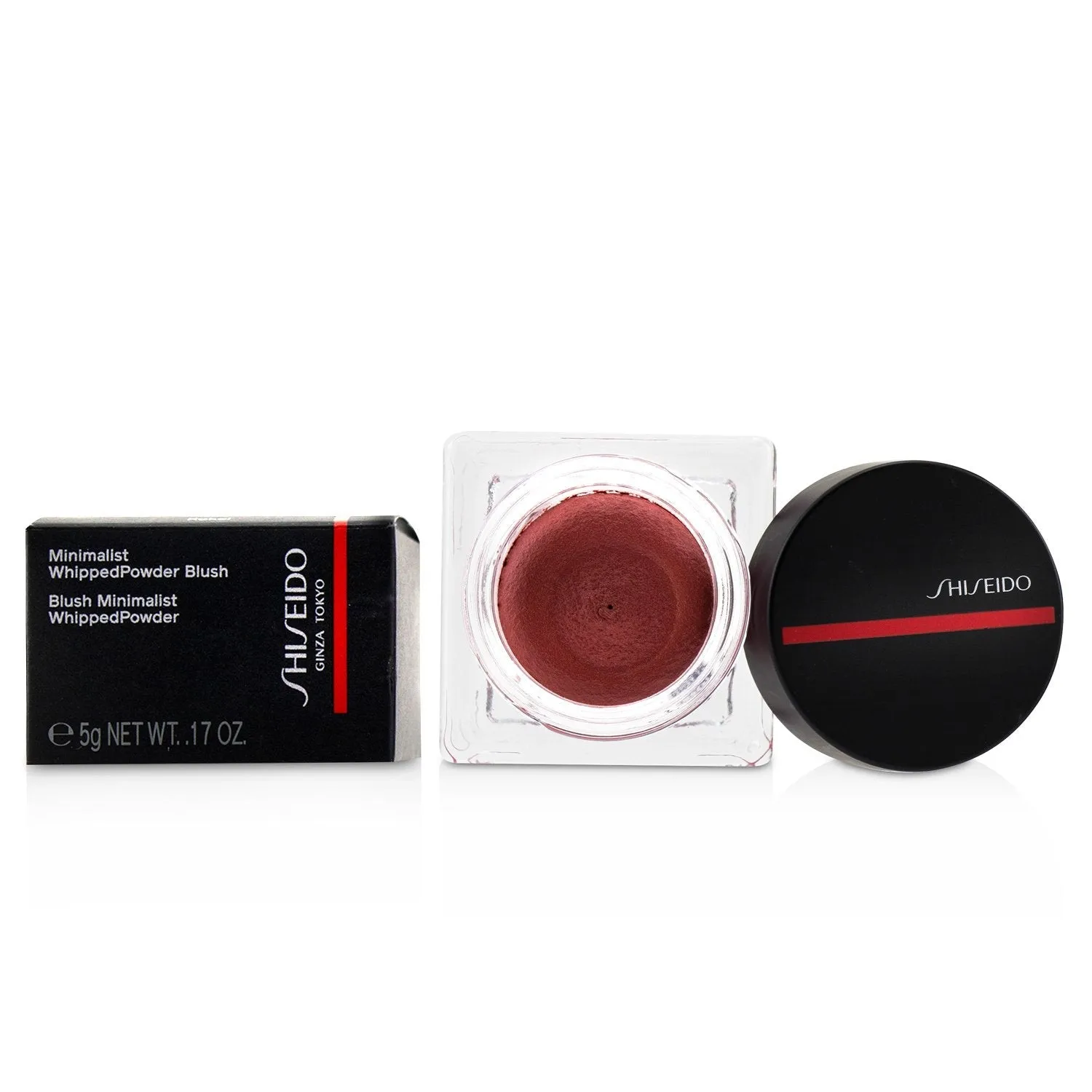 Shiseido Minimalist WhippedPowder Blush - # 03 Momoko (Peach)  5g/0.17oz