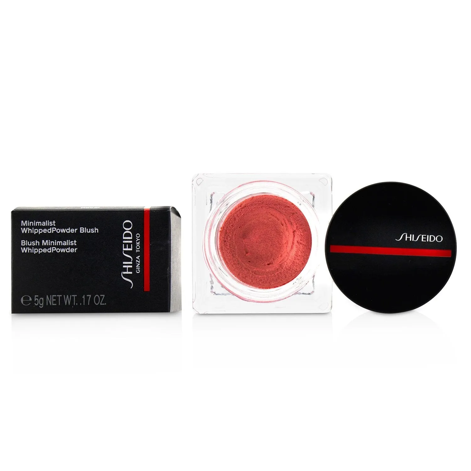 Shiseido Minimalist WhippedPowder Blush - # 03 Momoko (Peach)  5g/0.17oz