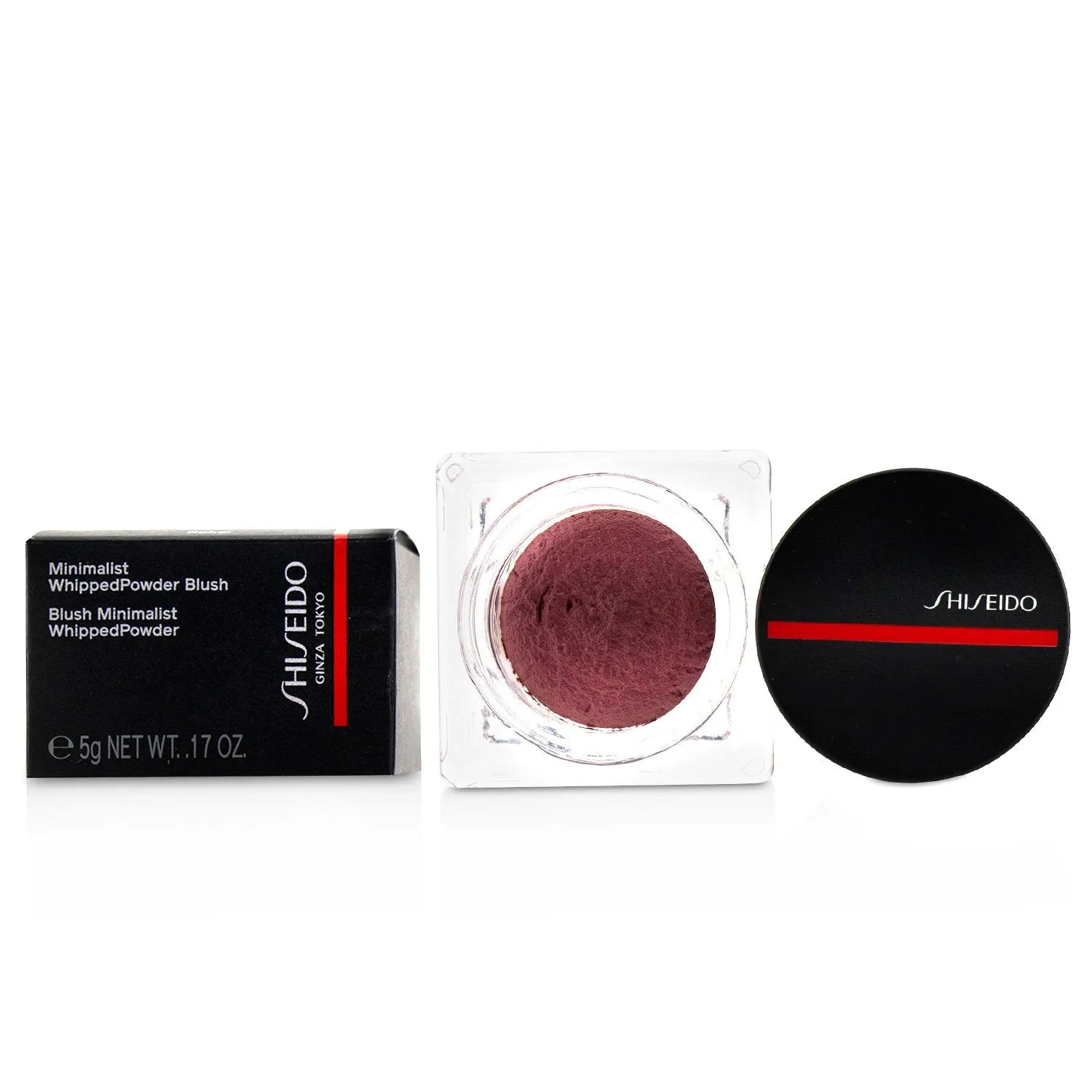 Shiseido Minimalist WhippedPowder Blush - # 03 Momoko (Peach)  5g/0.17oz