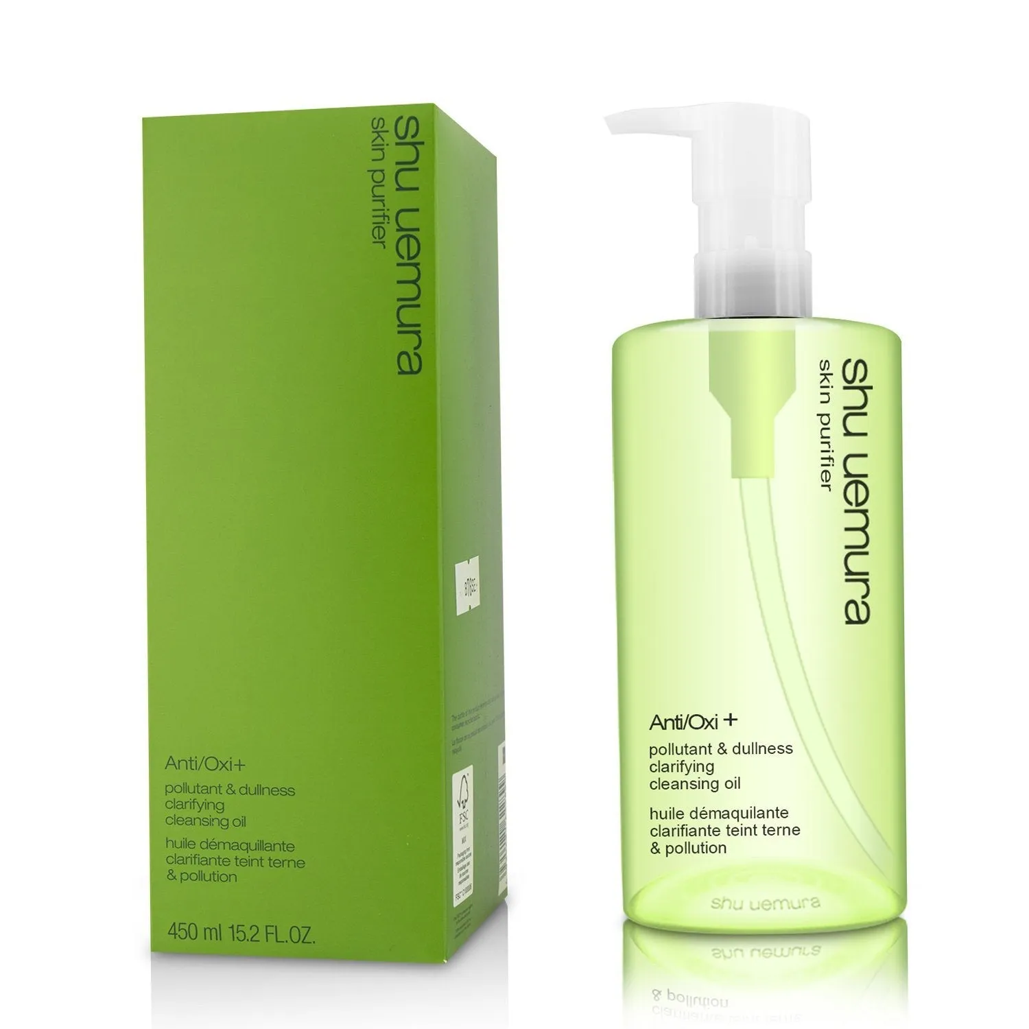 Shu Uemura Anti/Oxi  Pollutant & Dullness Clarifying Cleansing Oil  450ml/15.2oz