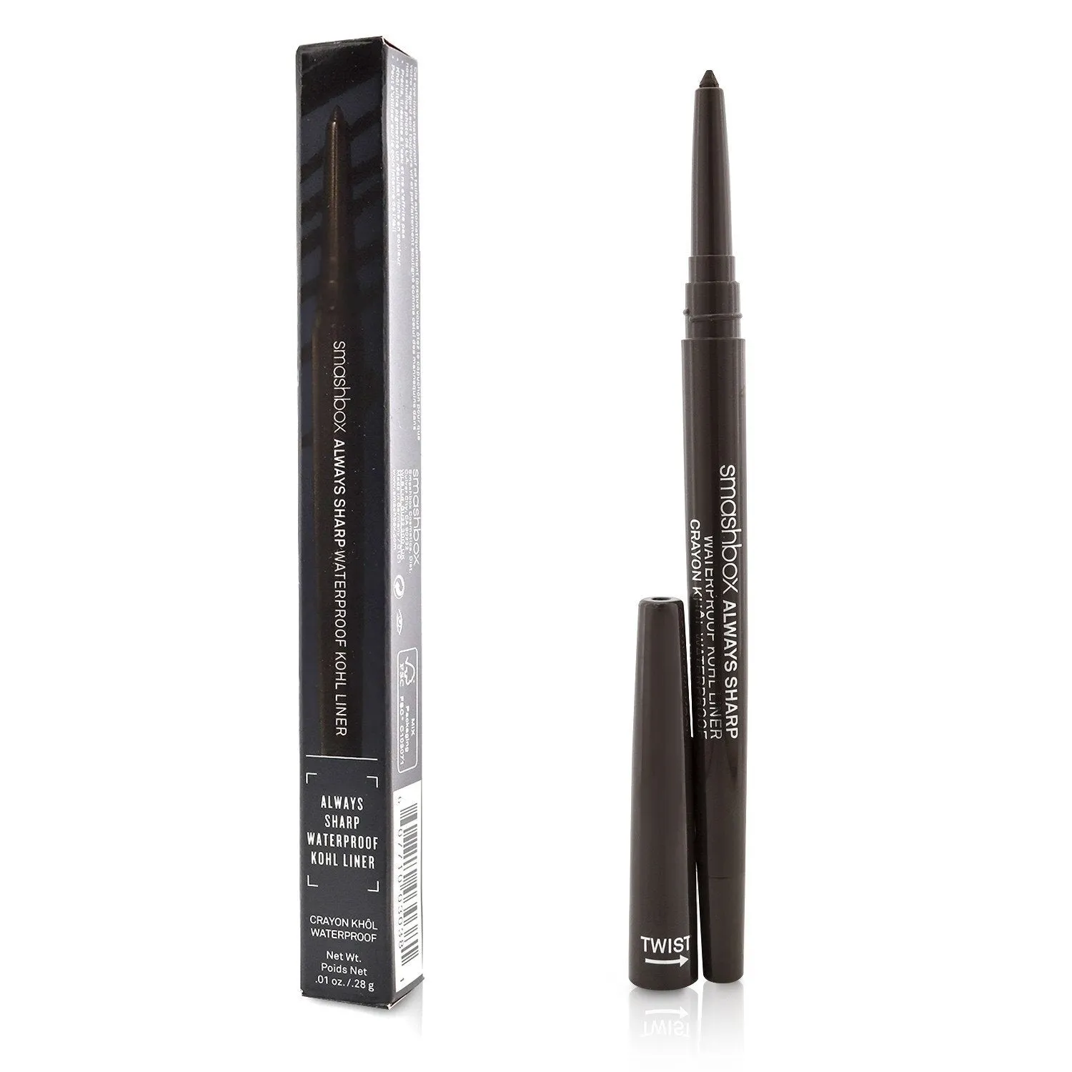 Smashbox Always Sharp Waterproof Kohl Liner - Raven  0.28g/0.01oz