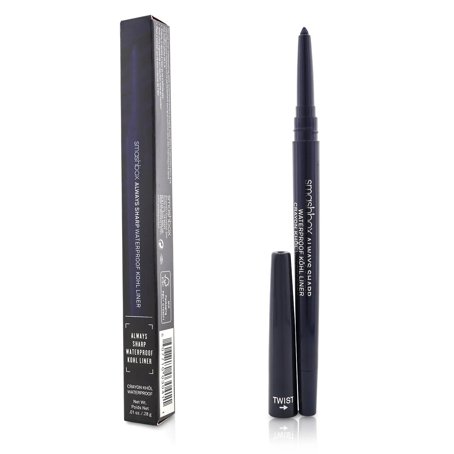 Smashbox Always Sharp Waterproof Kohl Liner - Raven  0.28g/0.01oz