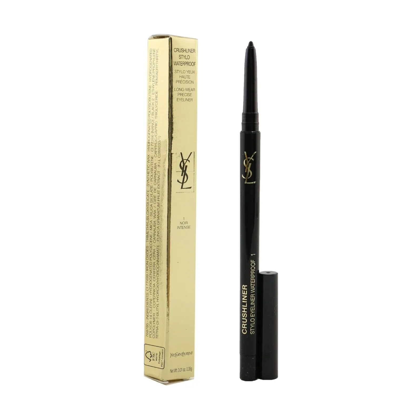 Yves Saint Laurent Crushliner Stylo Waterproof Eyeliner - # 06 Bleu Enigmatique  0.35g/0.01oz