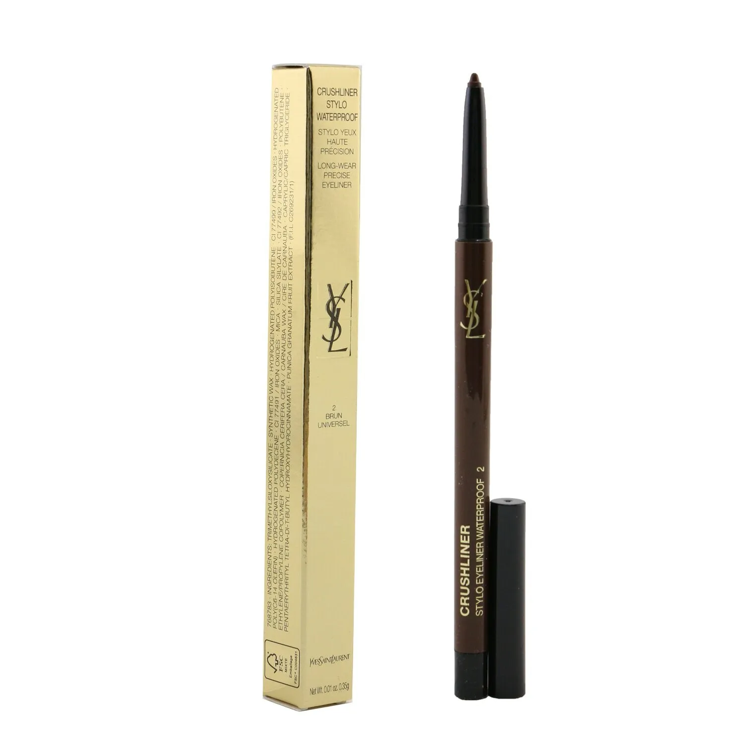 Yves Saint Laurent Crushliner Stylo Waterproof Eyeliner - # 06 Bleu Enigmatique  0.35g/0.01oz